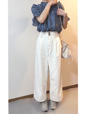 fさん（レディース・158cm）の夏コーディネート