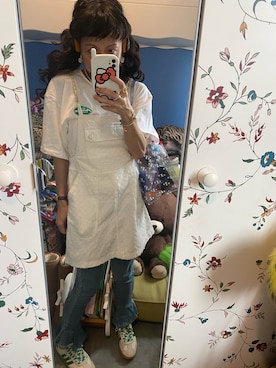 「PLZPROJECT（プリーズプロジェクト）のアイテム」を使った、Y🐻N🎸さん（レディース・153cm）の夏コーディネート