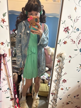 「APM Monacoのアイテム」を使った、Y🐻N🎸さん（レディース・153cm）の春コーディネート