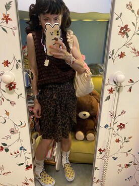 「freckleseoul」｜「アイテム（雑貨/ホビー）」を使った、Y🐻N🎸さん（レディース・153cm）の秋コーディネート