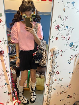 Y🐻N🎸さんの（no brand | ノーブランド）を使ったコーディネート