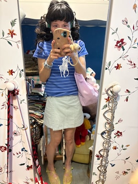 「ZARA KIDSのアイテム」を使った、Y🐻N🎸さん（レディース・153cm）の夏コーディネート
