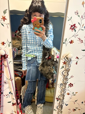 「ZARA KIDSのアイテム」を使った、Y🐻N🎸さん（レディース・153cm）の春コーディネート