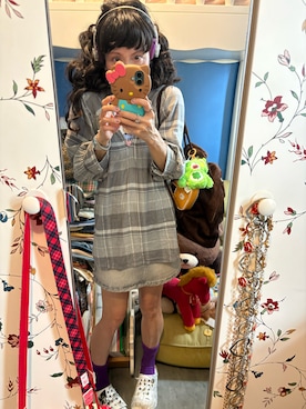 「ZARA KIDSのアイテム」を使った、Y🐻N🎸さん（レディース・153cm）の秋コーディネート