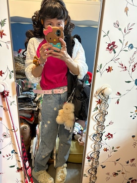 「MIDWEST（ミッドウエスト）のアイテム」を使った、Y🐻N🎸さん（レディース・153cm）の春コーディネート