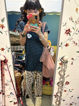 「ZARA KIDSのアイテム」を使った、Y🐻N🎸さん（レディース・153cm）の秋コーディネート