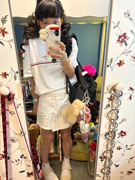 「アイテム（財布/小物）」を使った、Y🐻N🎸さん（レディース・153cm）の秋コーディネート