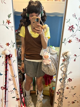 「ZARA KIDSのアイテム」を使った、Y🐻N🎸さん（レディース・153cm）の夏コーディネート