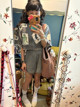 「ootd」｜「アイテム（つなぎ/オールインワン）」を使った、Y🐻N🎸さん（レディース・153cm）の秋コーディネート
