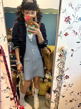 「outfit」｜「アイテム（その他アウター）」を使った、Y🐻N🎸さん（レディース・153cm）の冬コーディネート