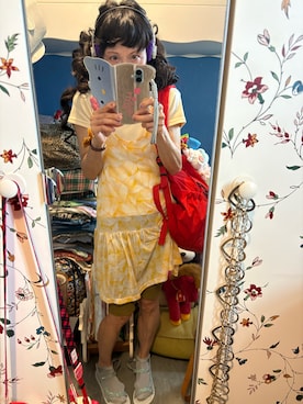 「ZARA KIDSのアイテム」を使った、Y🐻N🎸さん（レディース・153cm）の夏コーディネート