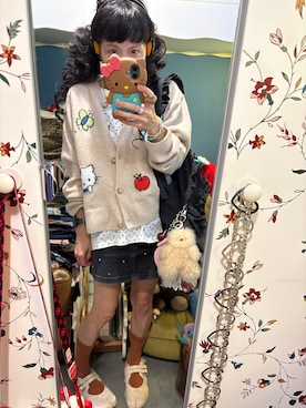 「アイテム（ビーチサンダル）」を使った、Y🐻N🎸さん（レディース・153cm）の秋コーディネート