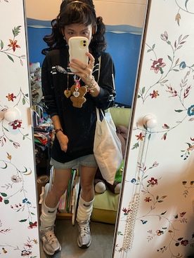 「ROCKET x LUNCH（ロケットアンドランチ）のアイテム」を使った、Y🐻N🎸さん（レディース・153cm）の秋コーディネート