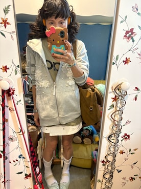 「アイテム（バレエシューズ）」を使った、Y🐻N🎸さん（レディース・153cm）の秋コーディネート