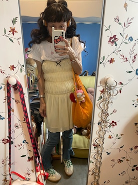 「APM Monacoのアイテム」を使った、Y🐻N🎸さん（レディース・153cm）の夏コーディネート