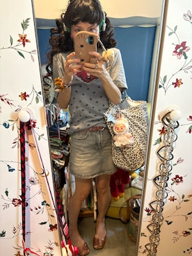 「ZARA KIDSのアイテム」を使った、Y🐻N🎸さん（レディース・153cm）の春コーディネート