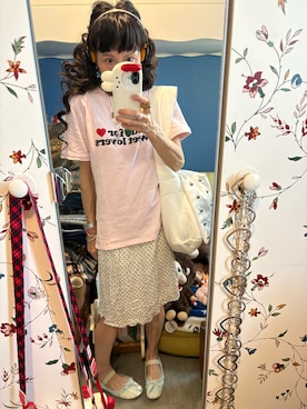 「アイテム（イヤリング）」を使った、Y🐻N🎸さん（レディース・153cm）の夏コーディネート