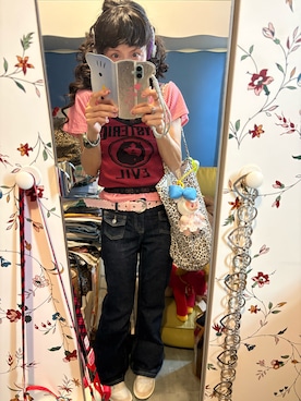「ZARA KIDSのアイテム（パンツ）」を使った、Y🐻N🎸さん（レディース・153cm）の秋コーディネート