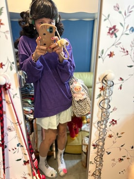 「ZARA KIDSのアイテム」を使った、Y🐻N🎸さん（レディース・153cm）の春コーディネート