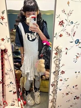 「アイテム（財布/小物）」を使った、Y🐻N🎸さん（レディース・153cm）の夏コーディネート