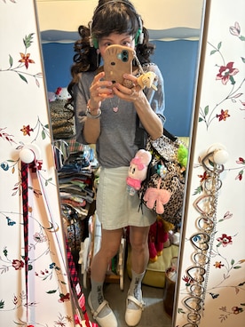 「ZARA KIDSのアイテム」を使った、Y🐻N🎸さん（レディース・153cm）の夏コーディネート