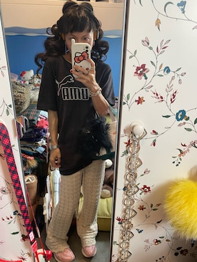 「APM Monacoのアイテム」を使った、Y🐻N🎸さん（レディース・153cm）の春コーディネート