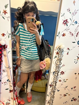 「ZARA KIDSのアイテム」を使った、Y🐻N🎸さん（レディース・153cm）の春コーディネート