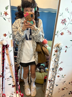 「アイテム（アクセサリー）」を使った、Y🐻N🎸さん（レディース・153cm）の秋コーディネート