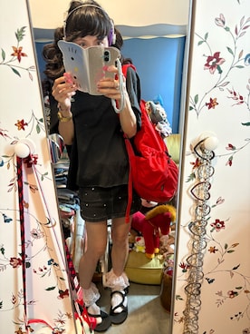 「LACOSTE（ラコステ）のアイテム」を使った、Y🐻N🎸さん（レディース・153cm）の夏コーディネート