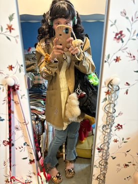 「crocs（クロックス）のアイテム」を使った、Y🐻N🎸さん（レディース・153cm）の春コーディネート