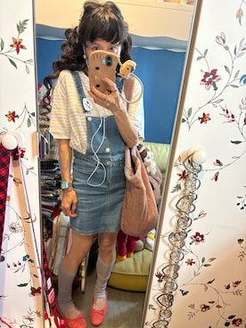 「ZARA KIDSのアイテム」を使った、Y🐻N🎸さん（レディース・153cm）の春コーディネート