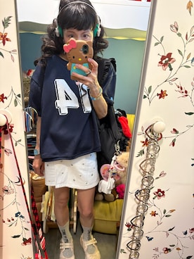 「アイテム（財布/小物）」を使った、Y🐻N🎸さん（レディース・153cm）の秋コーディネート
