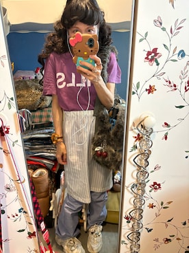 「APM Monacoのアイテム」を使った、Y🐻N🎸さん（レディース・153cm）の春コーディネート