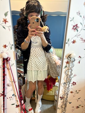 「ZARA KIDSのアイテム」を使った、Y🐻N🎸さん（レディース・153cm）の春コーディネート