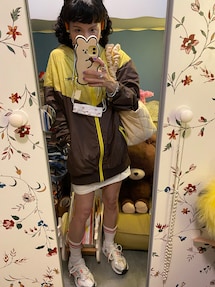 obey ruby leopard print puffer jacket