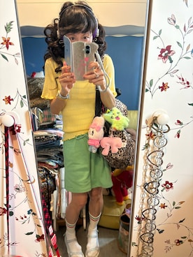 「melissa（メリッサ）のアイテム」を使った、Y🐻N🎸さん（レディース・153cm）の夏コーディネート