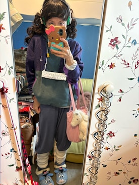 「crocs（クロックス）のアイテム」を使った、Y🐻N🎸さん（レディース・153cm）の春コーディネート