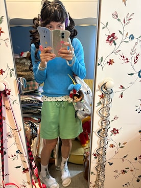 「melissa（メリッサ）のアイテム」を使った、Y🐻N🎸さん（レディース・153cm）の夏コーディネート