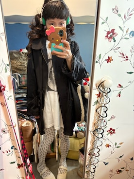 「アイテム（その他アウター）」を使った、Y🐻N🎸さん（レディース・153cm）の冬コーディネート