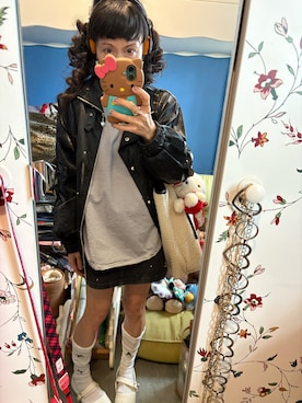 「アイテム（バレエシューズ）」を使った、Y🐻N🎸さん（レディース・153cm）の秋コーディネート