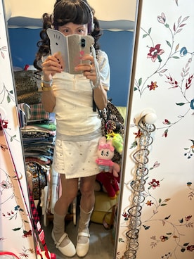「ZARA KIDSのアイテム」を使った、Y🐻N🎸さん（レディース・153cm）の夏コーディネート