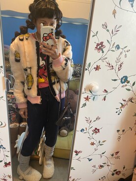 「cotton on」｜Y🐻N🎸さん（レディース・153cm）の冬コーディネート