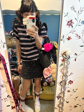 「アイテム（財布/小物）」を使った、Y🐻N🎸さん（レディース・153cm）の秋コーディネート