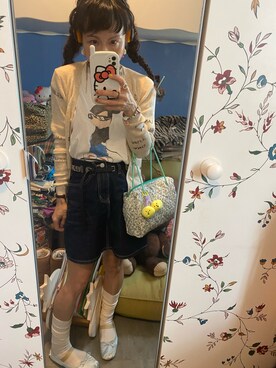 「repeller-p」｜Y🐻N🎸さん（レディース・153cm）の春コーディネート