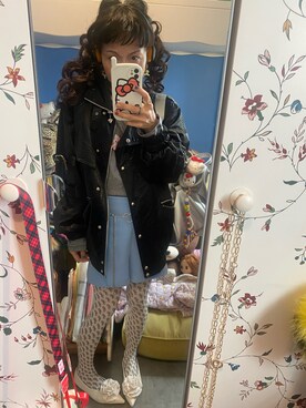 「Bershka」｜Y🐻N🎸さん（レディース・153cm）の春コーディネート