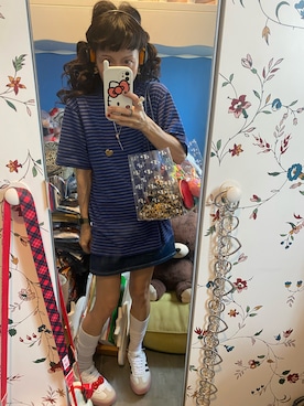 「MUJI」｜Y🐻N🎸さん（レディース・153cm）の夏コーディネート