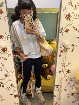 「freckleseoul」｜「アイテム（ジャケット/アウター）」を使った、Y🐻N🎸さん（レディース・153cm）の夏コーディネート