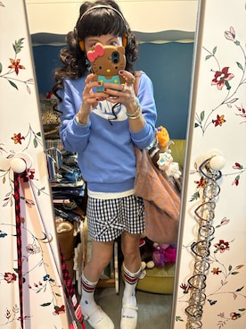 「アイテム（バレエシューズ）」を使った、Y🐻N🎸さん（レディース・153cm）の秋コーディネート