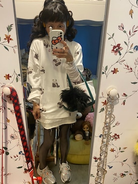 「APM Monacoのアイテム」を使った、Y🐻N🎸さん（レディース・153cm）の春コーディネート