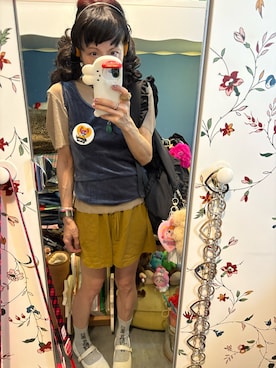 「アイテム（財布/小物）」を使った、Y🐻N🎸さん（レディース・153cm）の秋コーディネート